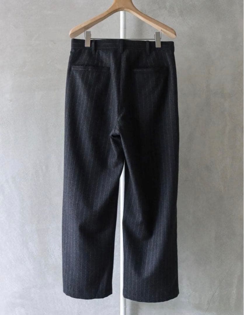 UNIVERSAL PRODUCTS / ウールパンツ ストライプ　2