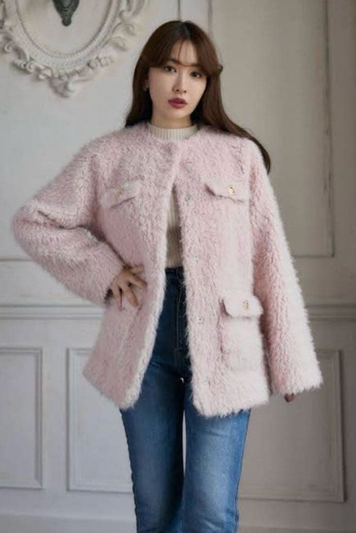 タイムセール！ハーリップトゥ  Faux Fur Coat