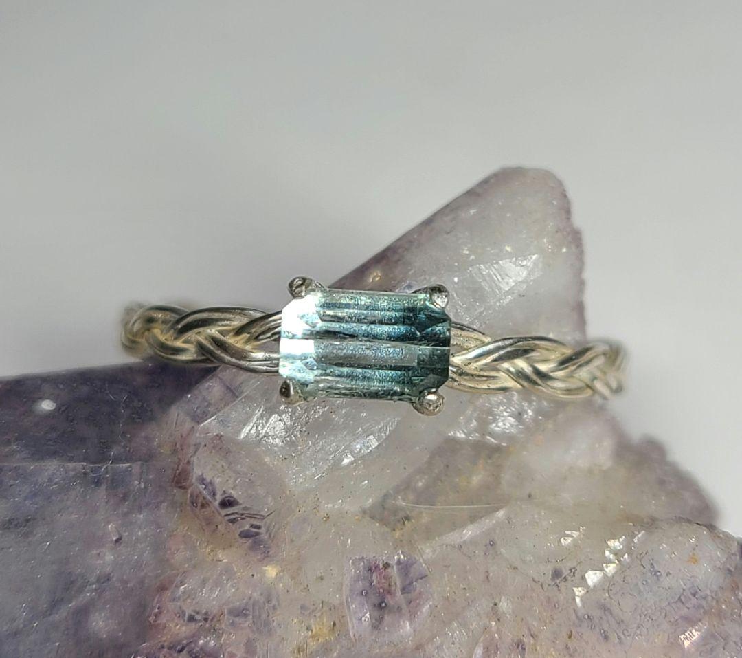 WINGSミントブルーグリーン!!★アフガニスタン産バイカラートルマリン★