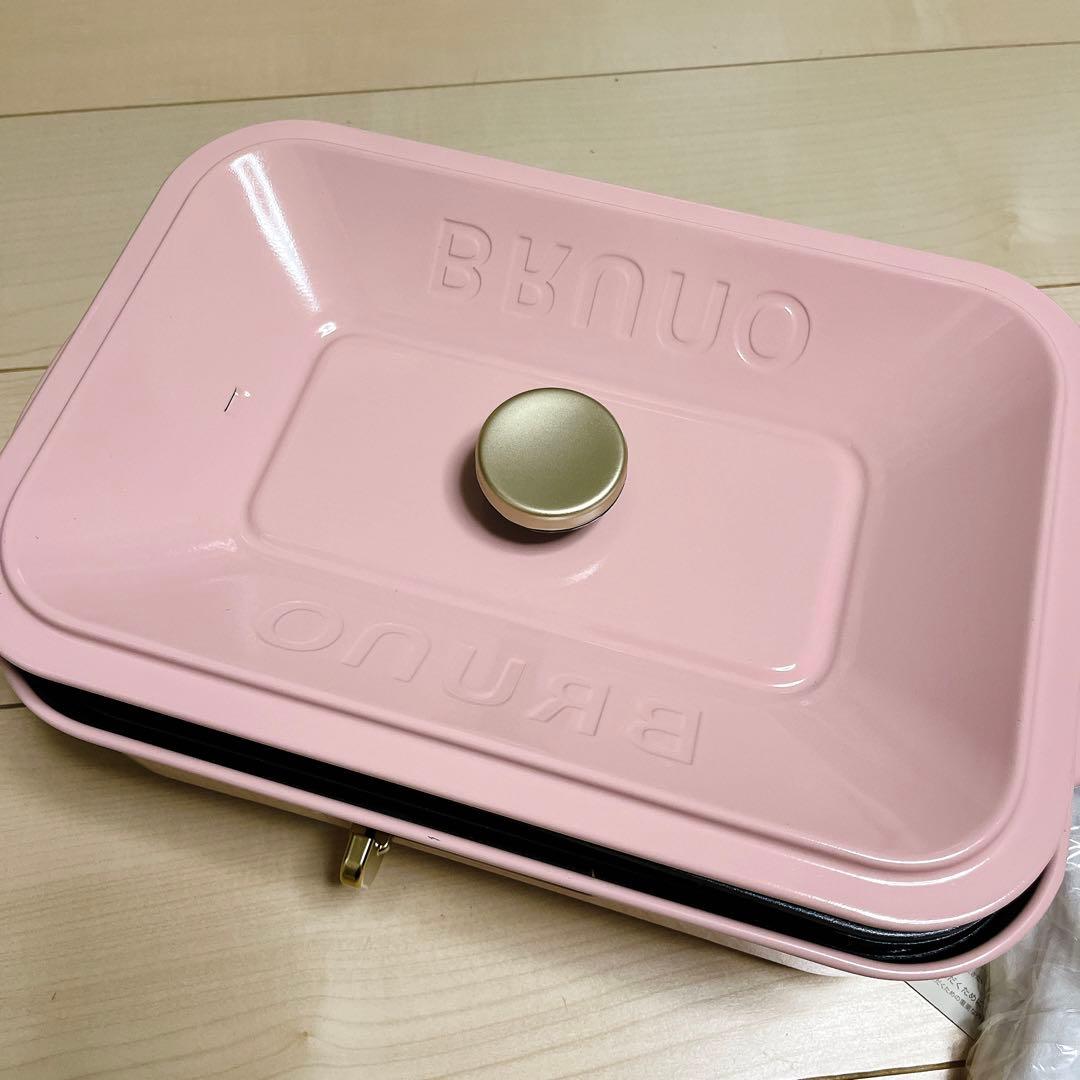 ブルーノ　コンパクトホットプレート　ピンク　新品未使用　たこ焼き器