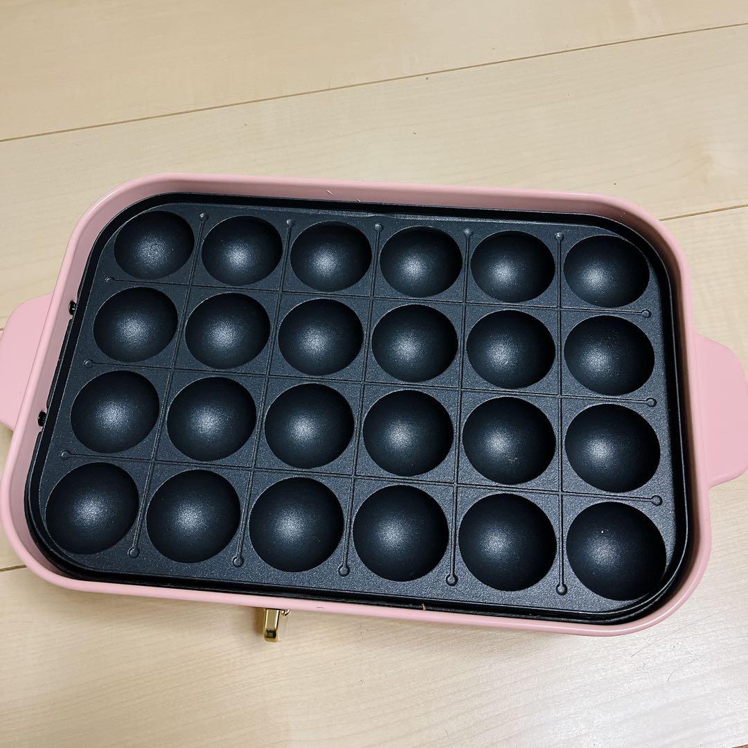 ブルーノ　コンパクトホットプレート　ピンク　新品未使用　たこ焼き器