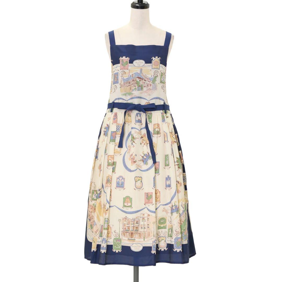 jane marple Here’s to the poet エプロンワンピース