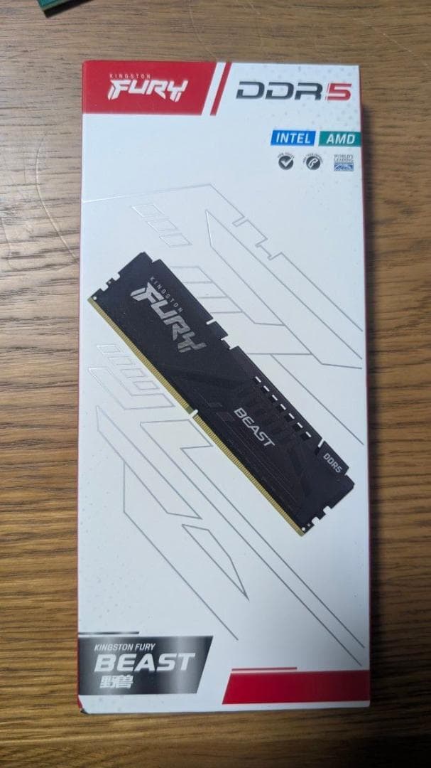 Kingston DDR5 6000 16GB 新品 FURY 32GB