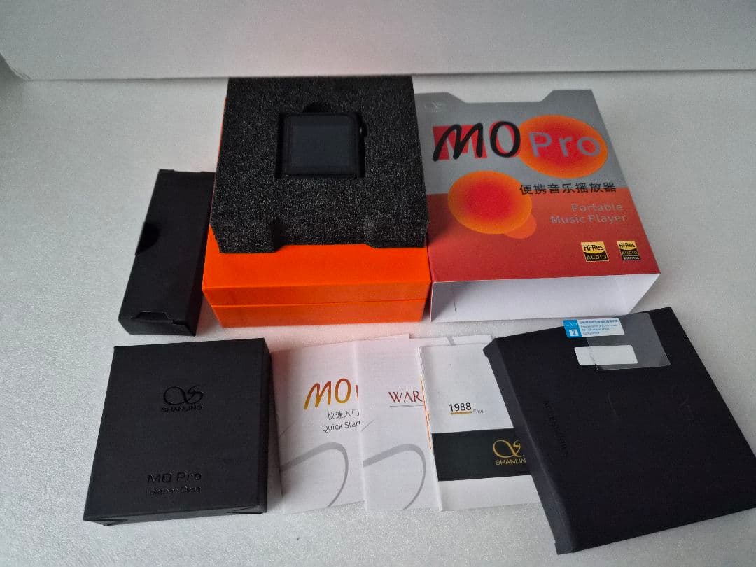 Shanling M0 Pro ブラック　ケース付　デジタルオーディオプレーヤー