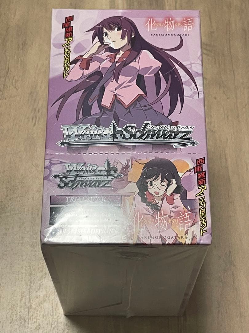 ヴァイス WS 英語 TD トライアルデッキ 化物語 新品未開封 シュリンク付