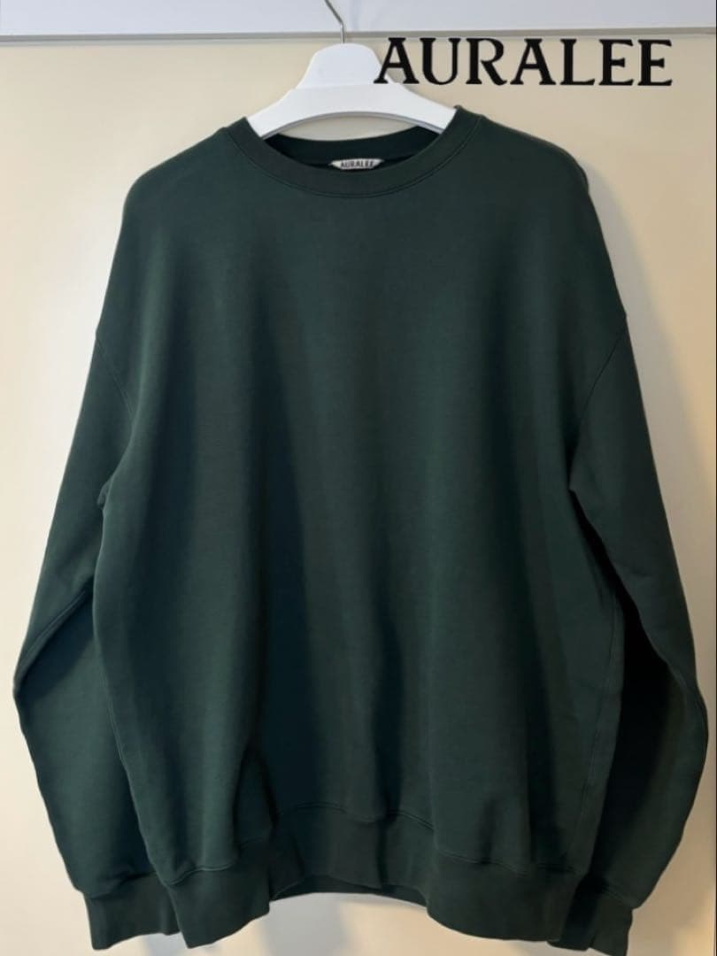 AURALEE SUPER SOFT SWEAT BIG P/O サイズ4