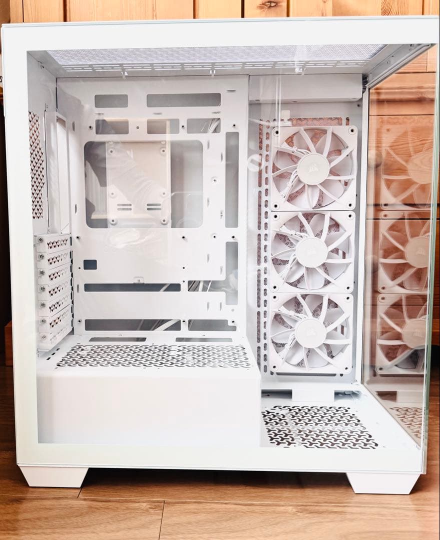 CORSAIR iCUE LINK 3500X ミドルタワーPCケース ホワイト