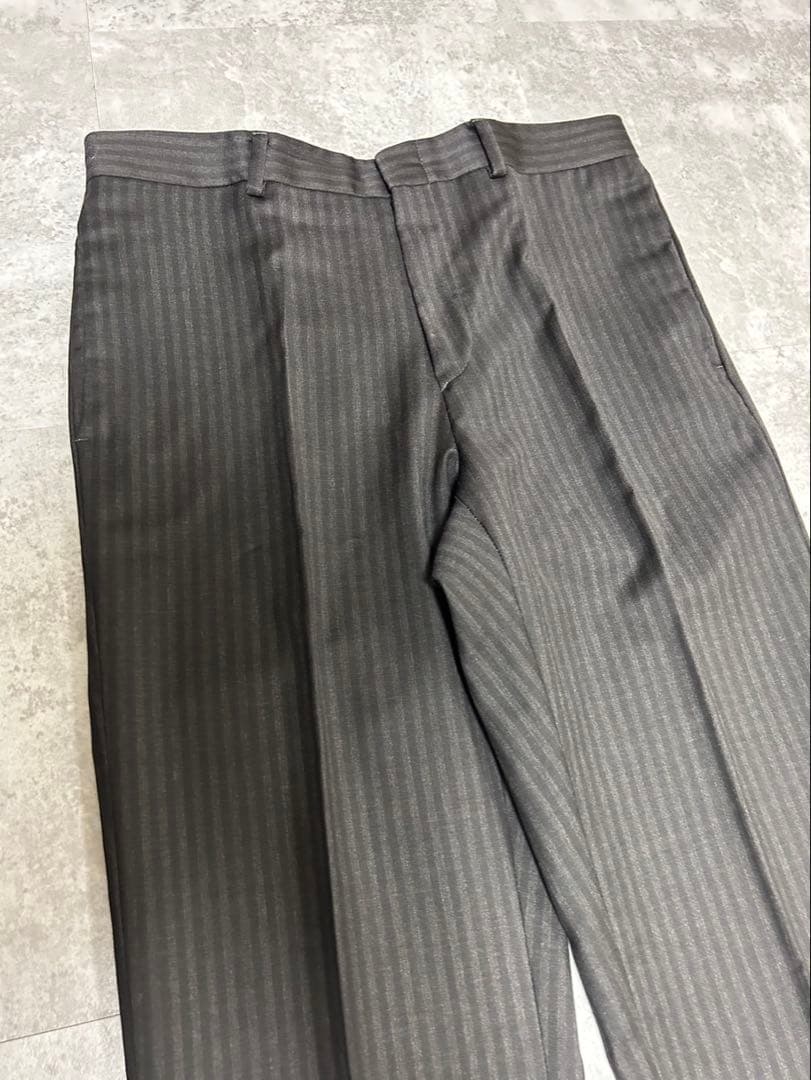 Dior Homme AW04 ストライプ　スラックス　44