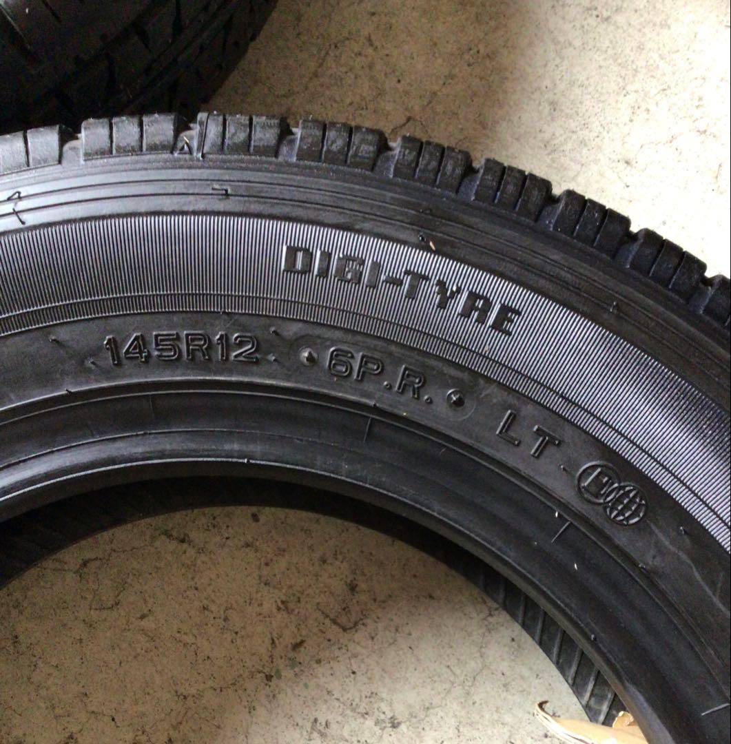 DUNLOP エナセーブ VAN01 145 R12 6PR 4本