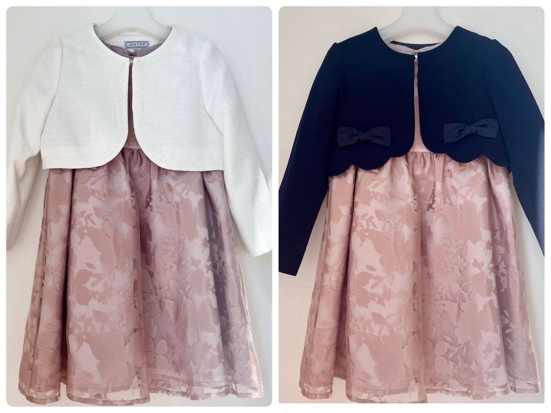 【美品】エニィファム セレモニー 七五三 卒園式 入学式 女の子 フォーマル