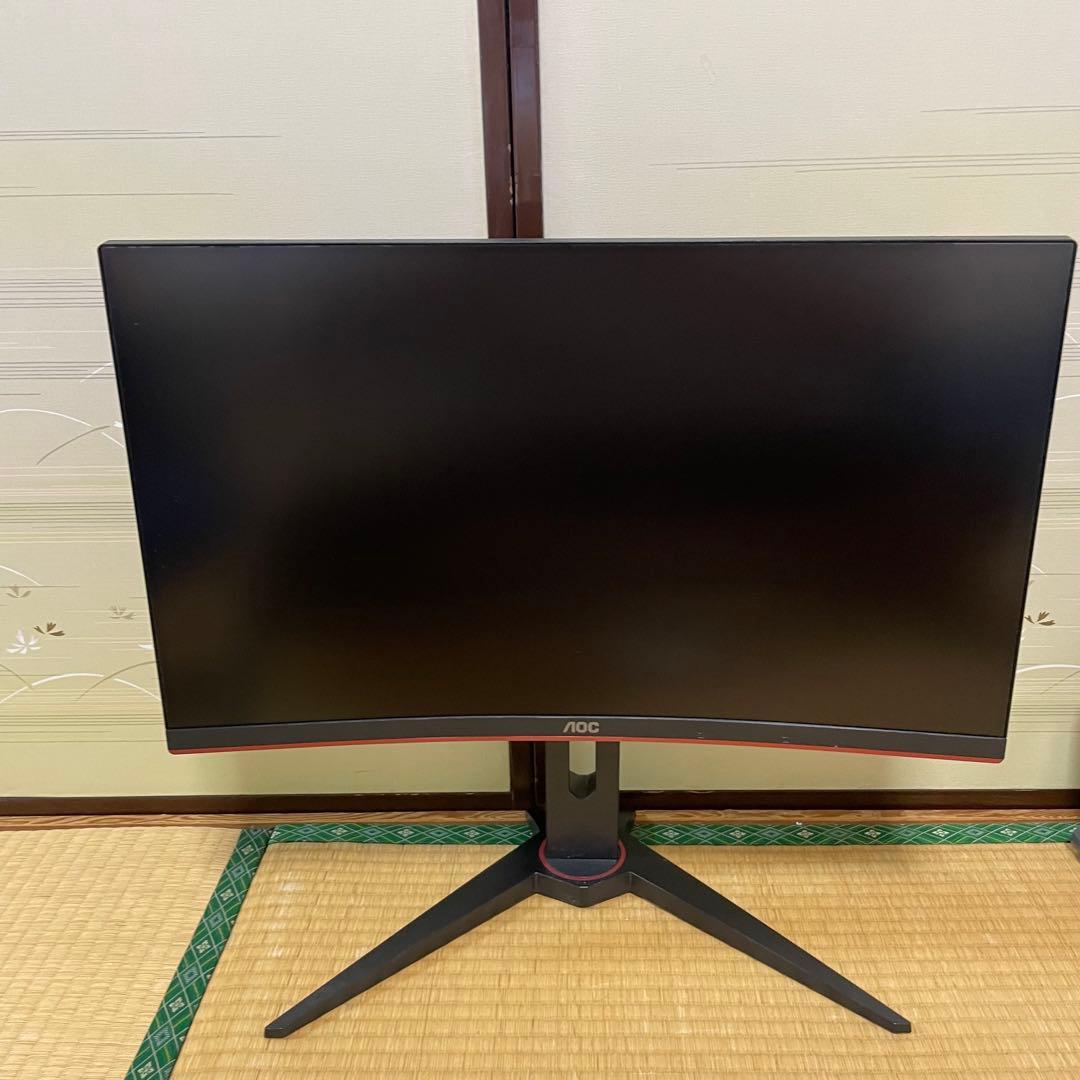 AOC ゲーミングモニター C24G1/11 23.6インチ　144hz