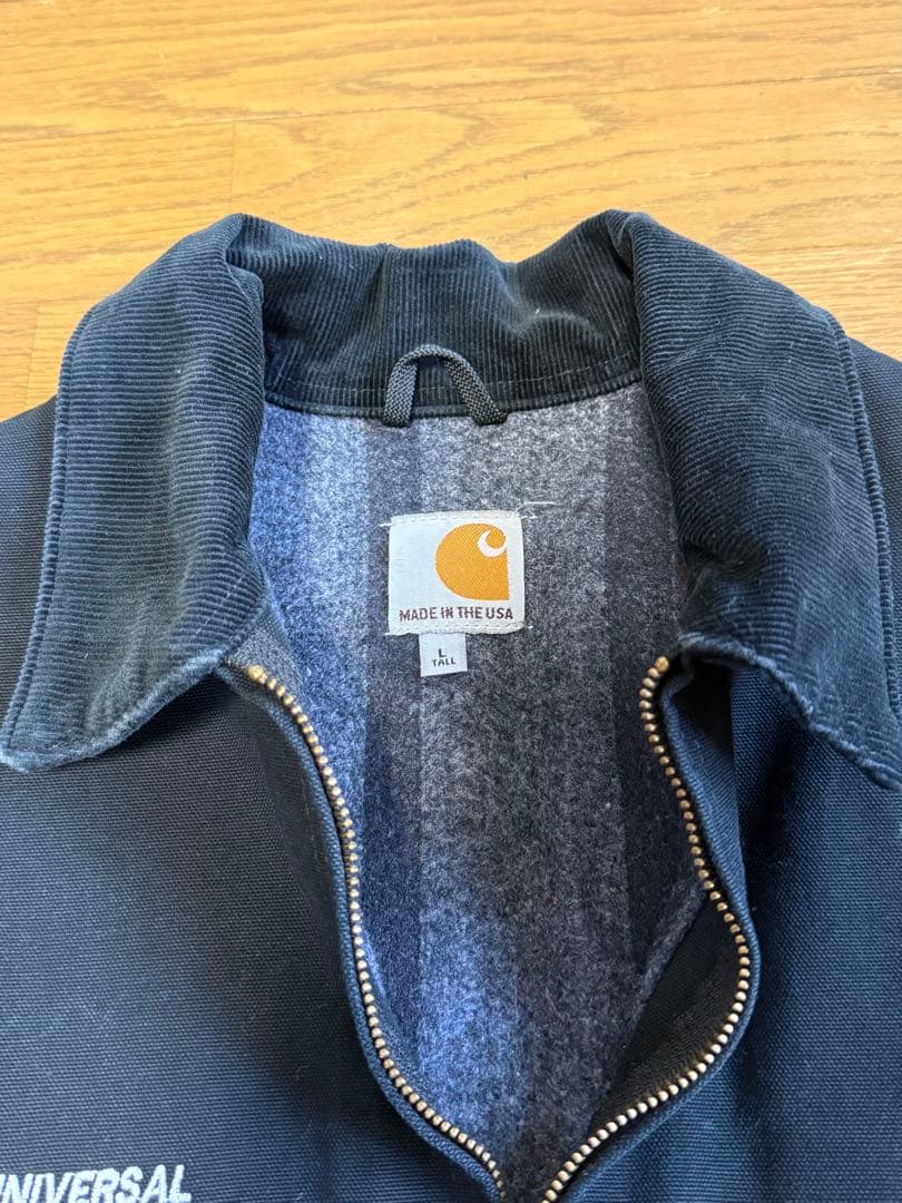 Carhartt 企業刺繍付きデトロイトジャケット　 USA製