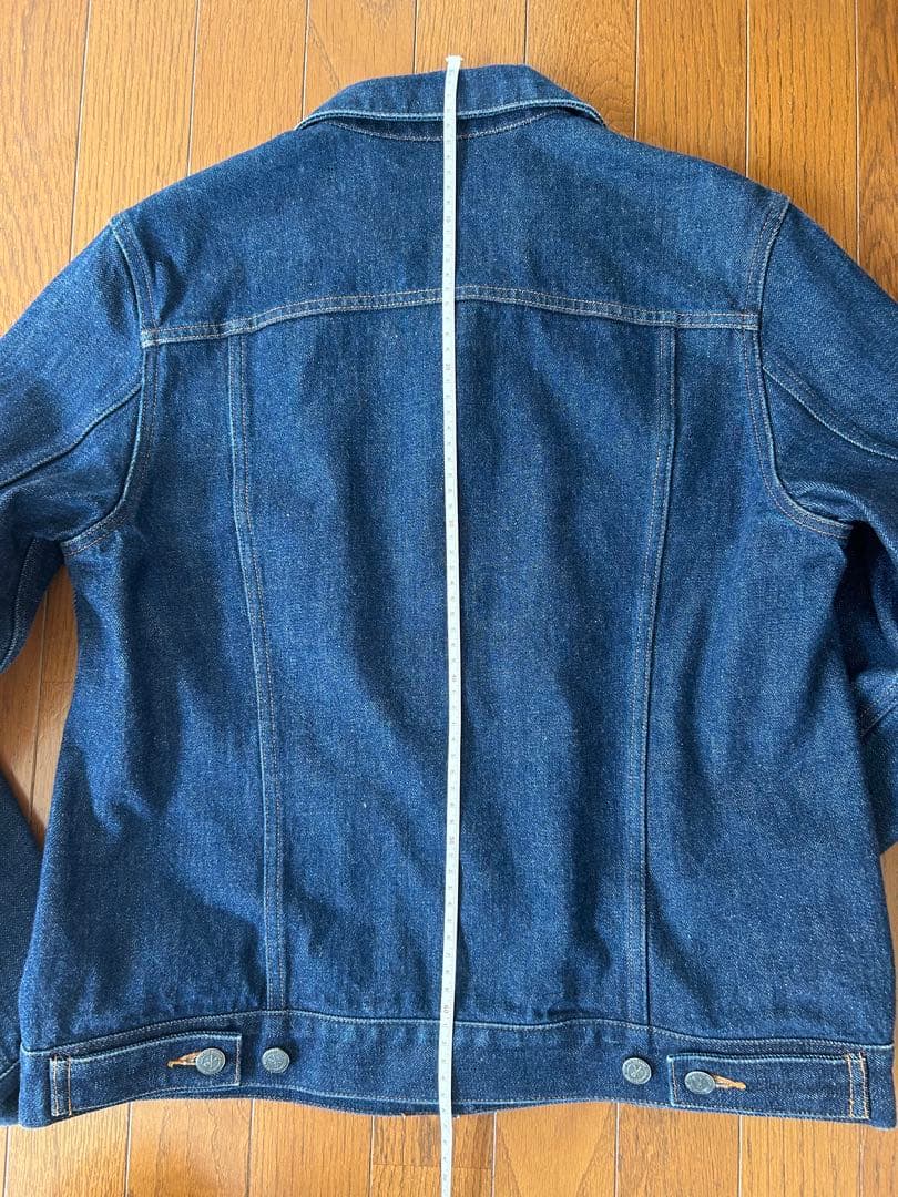 美品濃紺APCアーペーセー2ndセカンドトラッカージャケットジージャンL