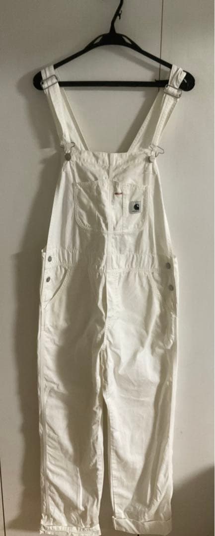 Carhartt ホワイト オーバーオール