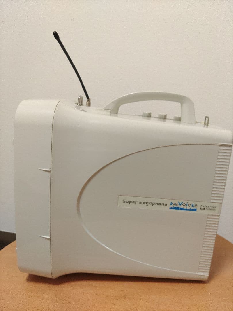 【説明書付】UNI-PEX TWB-300 防滴メガホン　ワイヤレス拡声器セット