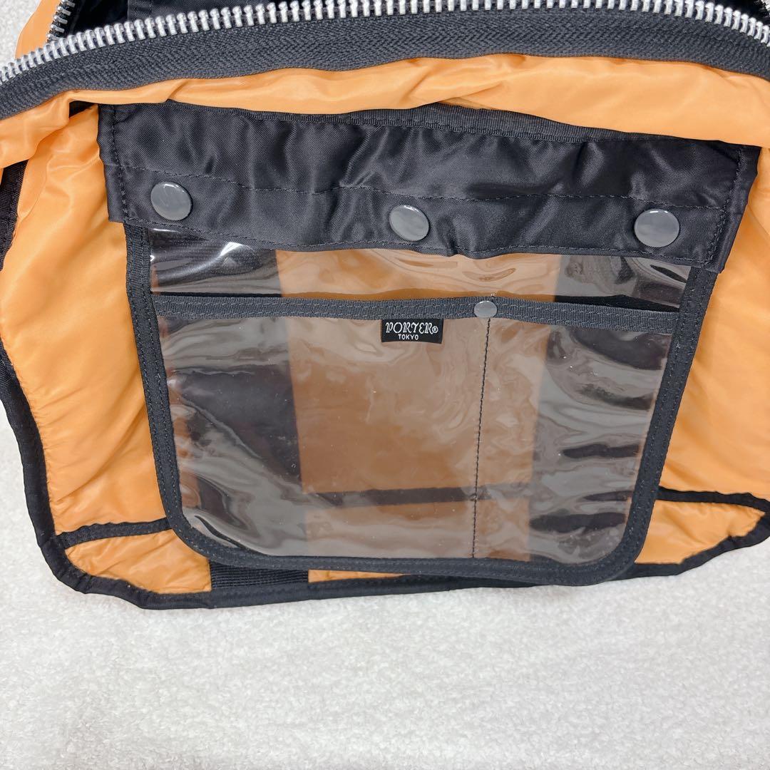 【極美品】PORTER タンカー　ダッフルバッグ　ボストンバッグ ブラック L