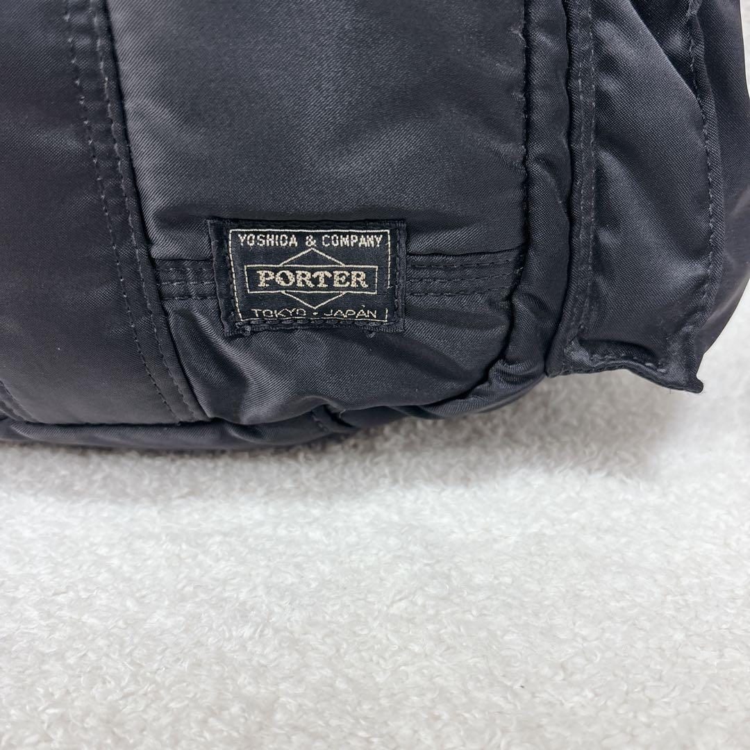 【極美品】PORTER タンカー　ダッフルバッグ　ボストンバッグ ブラック L