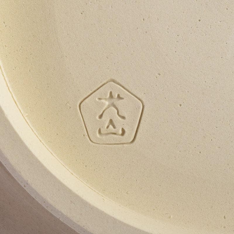 和食器　犬山焼　尾関作十郎造　染付　八十翁　銘々皿　十客　時代箱付　C　9068