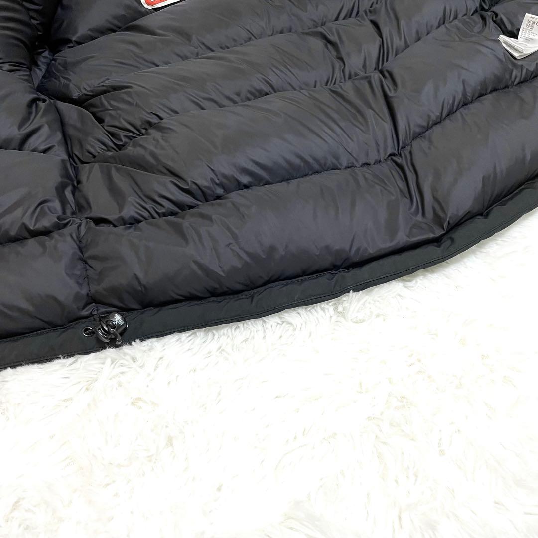 ファーストダウン フリークスストア別注 ショートパネルダウンジャケット 黒