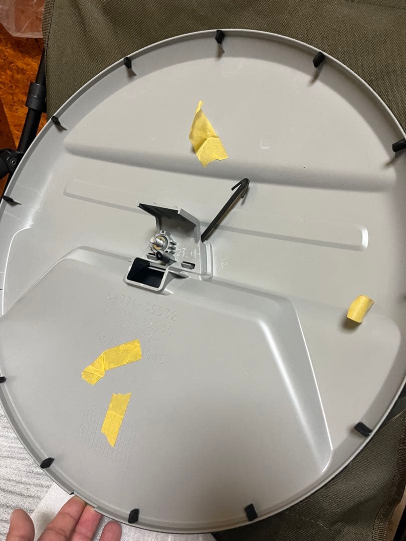 【新品未使用】fjクルーザー純正スペアタイヤカバー