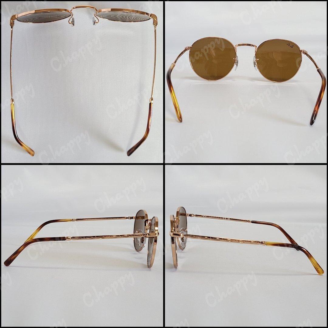 RayBan レイバン サングラス ブラウン ローズゴールド 男性兼用 正規品