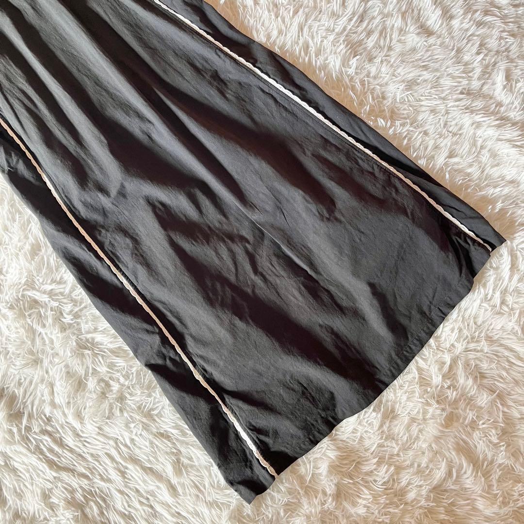 24SS✨ サラマリカ カザフスタンパッチワークドレス 定価3.5万円 ブラック