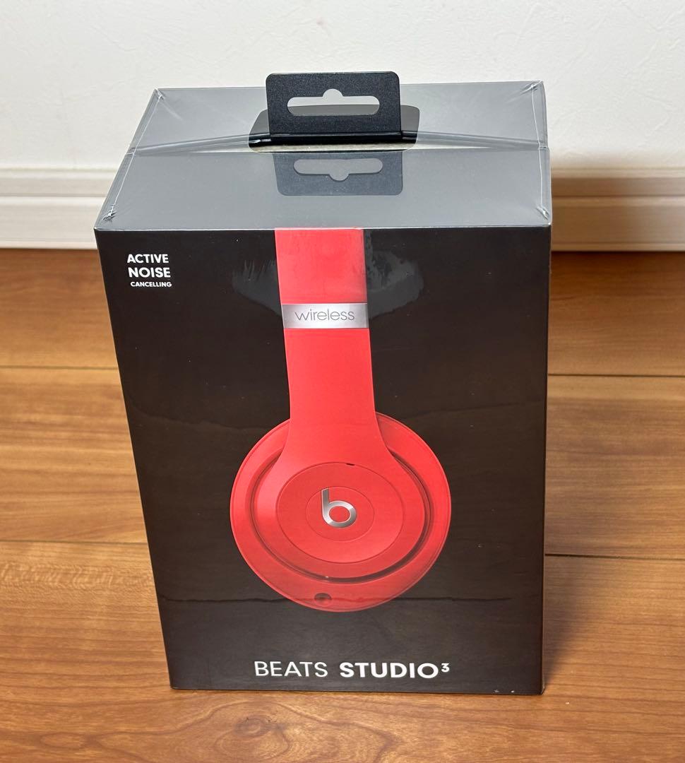 BEATS STUDIO3 ワイヤレスヘッドフォン レッド