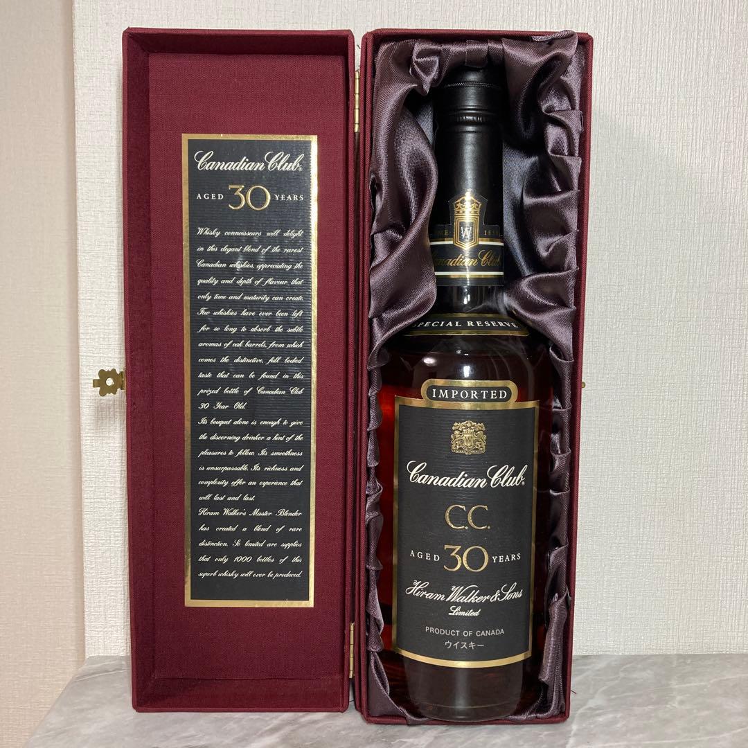 カナディアンクラブ　30年　スペシャルリザーブ　沖縄サントリー500本限定品