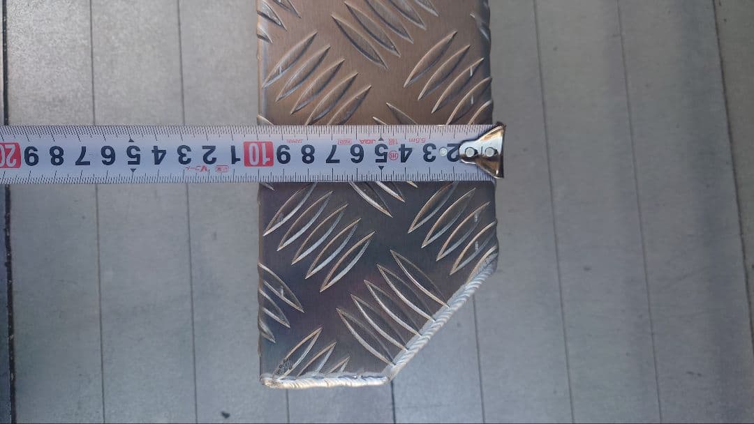 トラック リアバンパー アルミ縞板 デコトラ