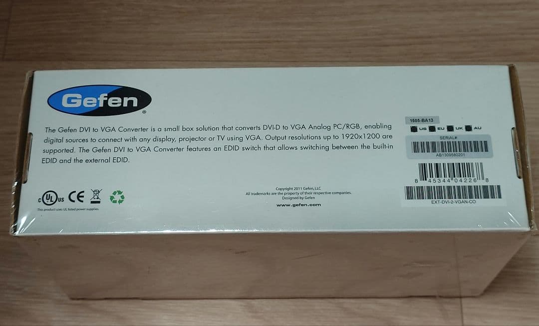 Gefen DVI to VGA Converter ゲフェン