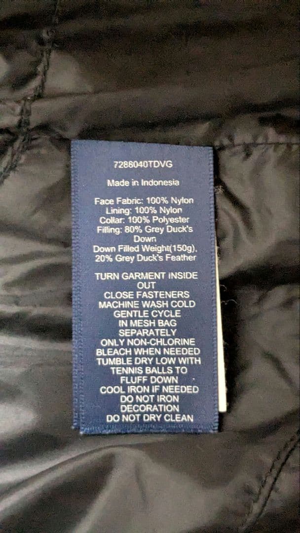 美品■ポロ・ラルフローレン黒ダウンベスト■M■POLO RALPH LAUREN