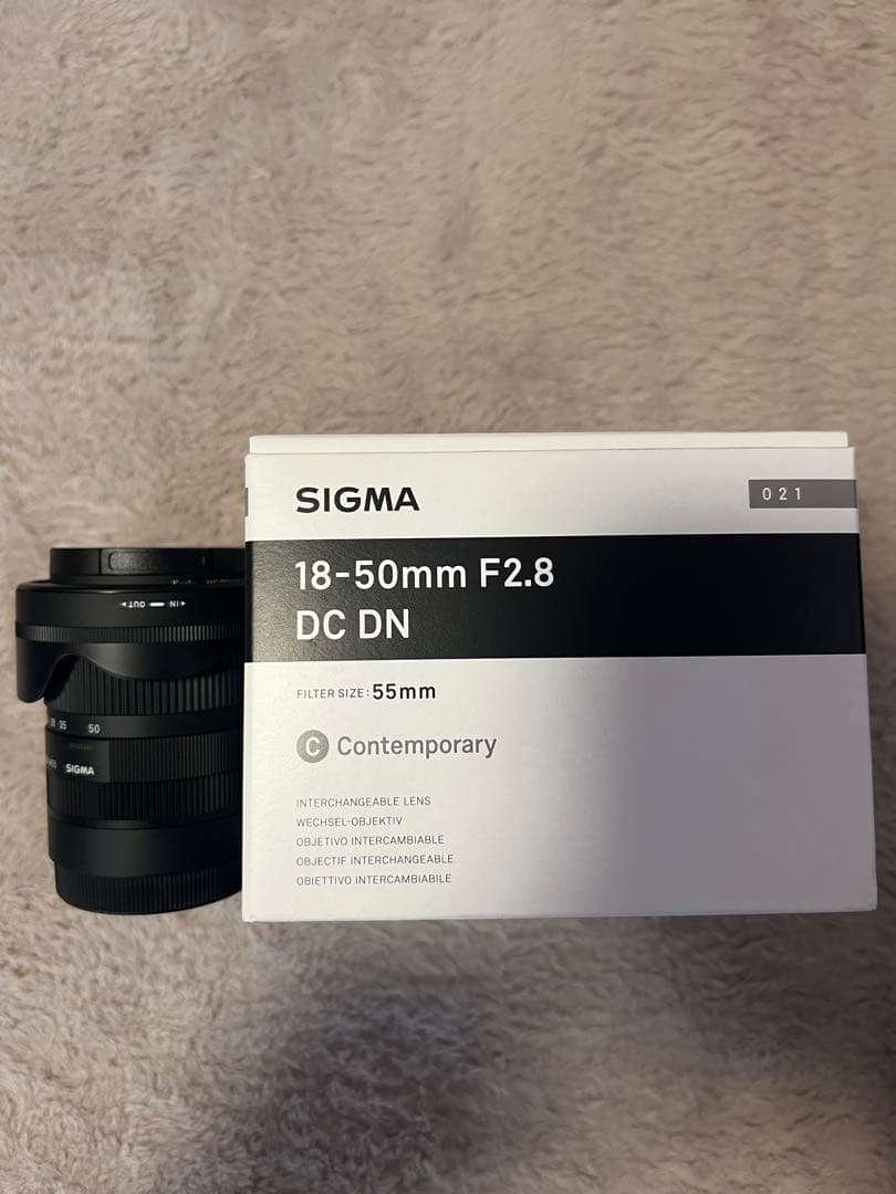 【美品】SIGMA 18-50mm F2.8 DC DN sony Eマウント