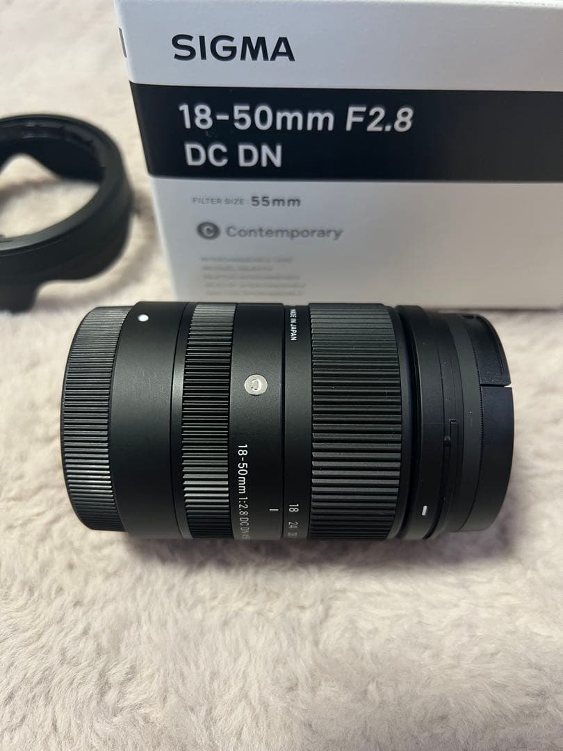 【美品】SIGMA 18-50mm F2.8 DC DN sony Eマウント