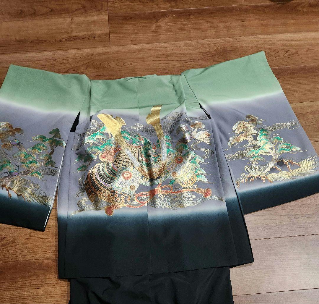 七五三　着物　袴　５歳 　男の子　フルセット　 美品　すぐ着れる