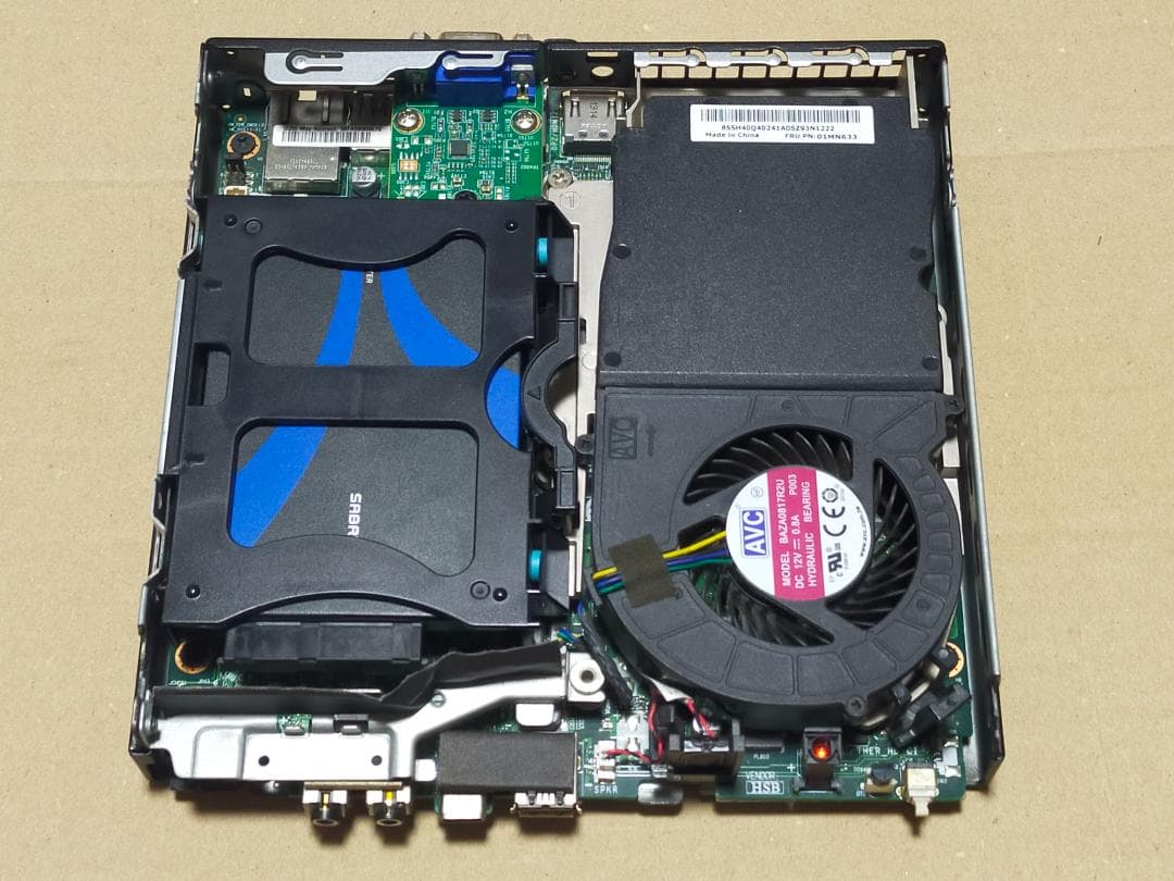 ミニPC Lenovo M720q i5-8400T16GB Wifi Bluetooth