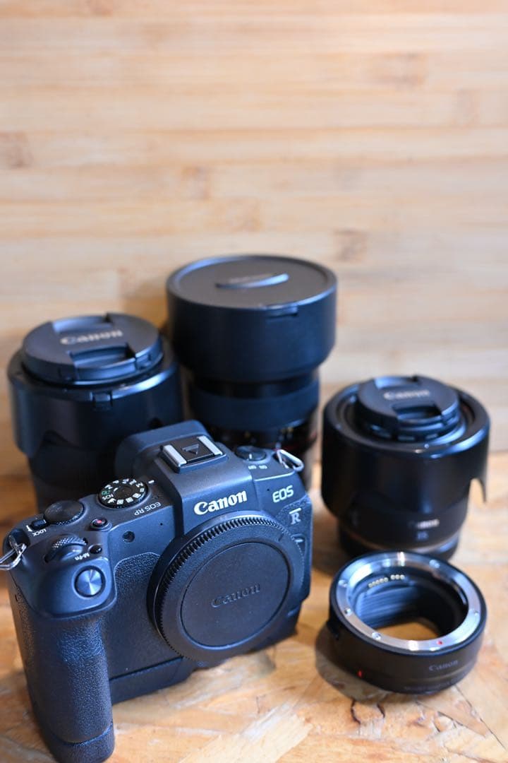 【最終値下げ】Canon EOS RP レンズ3本付属品多数フルサイズ入門に最適