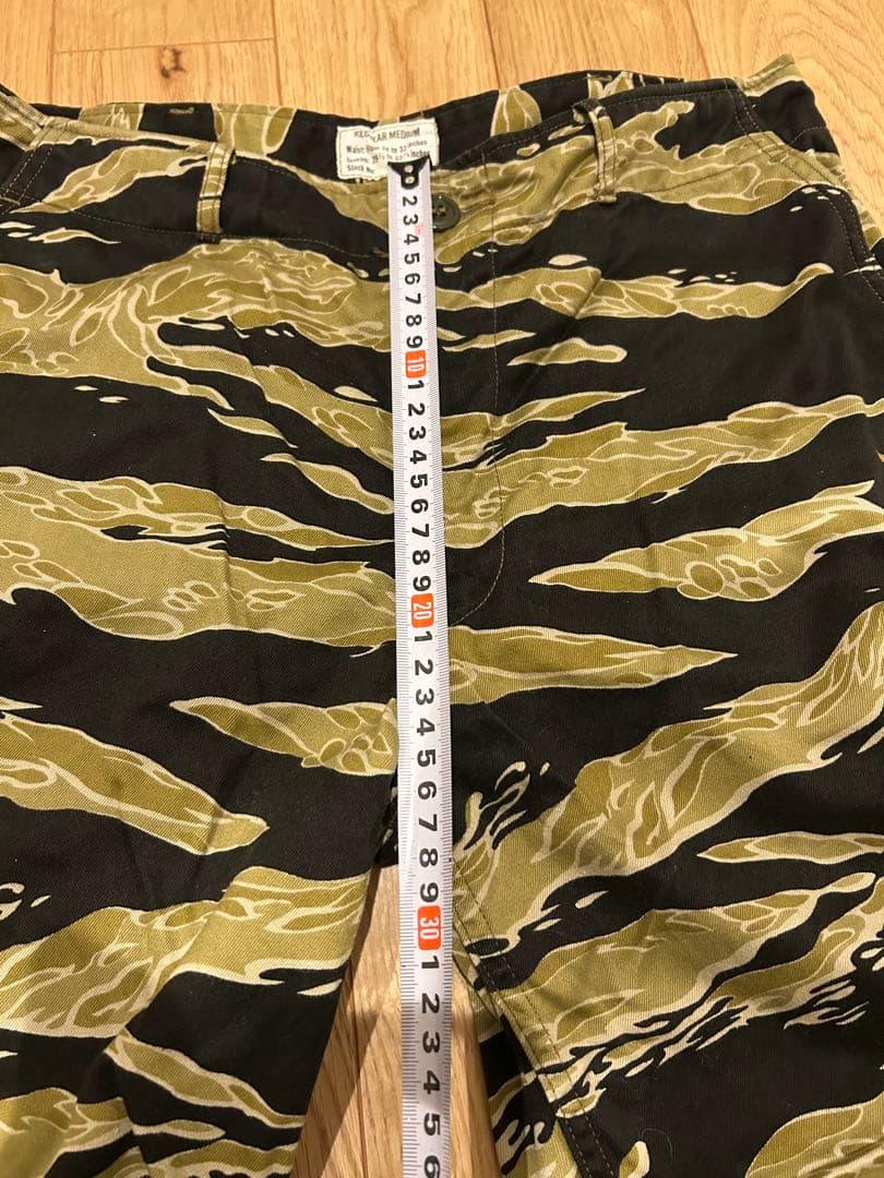 美品　リアルマッコイズ　タイガーカモ　カーゴ