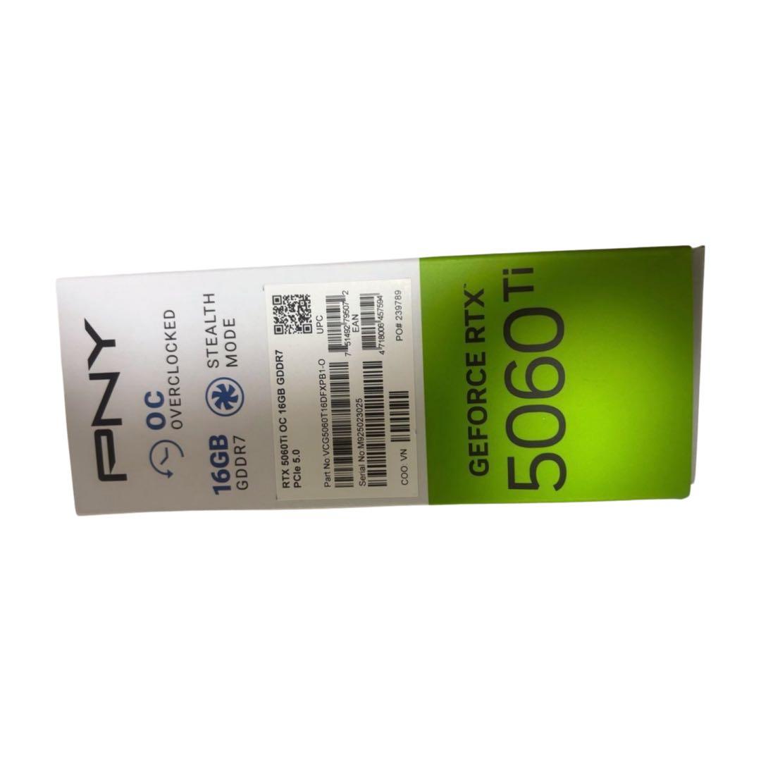 PNY GeForce RTX 5060 Ti 本体