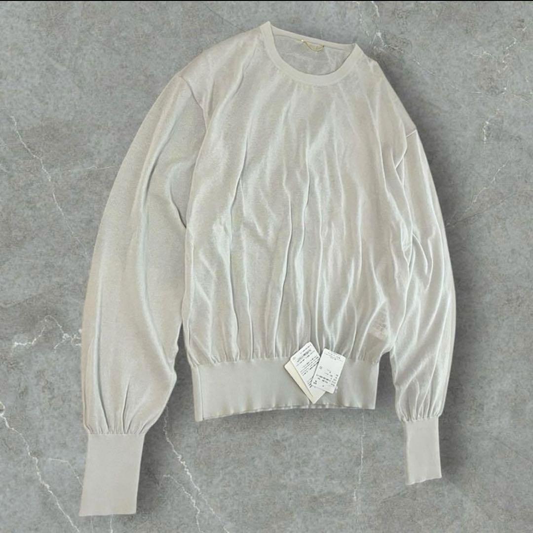 専用です！新品タグ付✨アパルトモン クルーネックシアーニット 定価2万 キレイめ