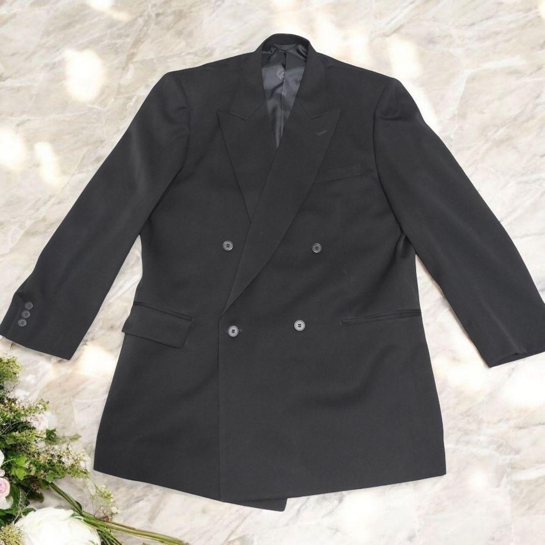 【美品】MCMエムシーエム スーツ セットアップ ブラック BB8 2XL