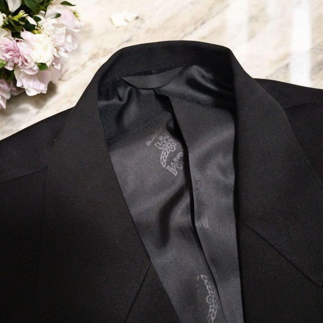 【美品】MCMエムシーエム スーツ セットアップ ブラック BB8 2XL