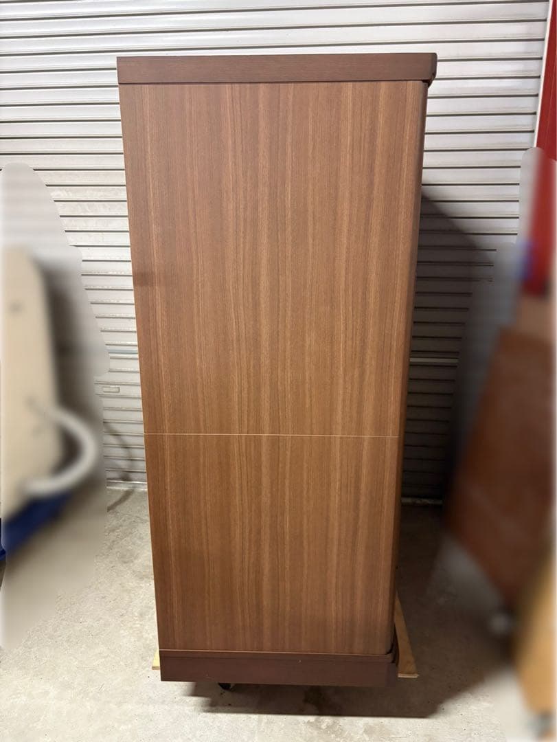 ☆GF237【中古品】 府中家具 7段ハイ チェスト　幅108.4cm　整理収納