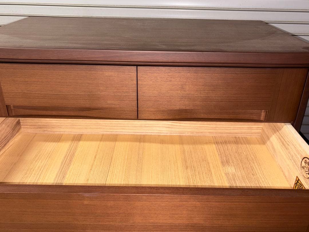 ☆GF237【中古品】 府中家具 7段ハイ チェスト　幅108.4cm　整理収納