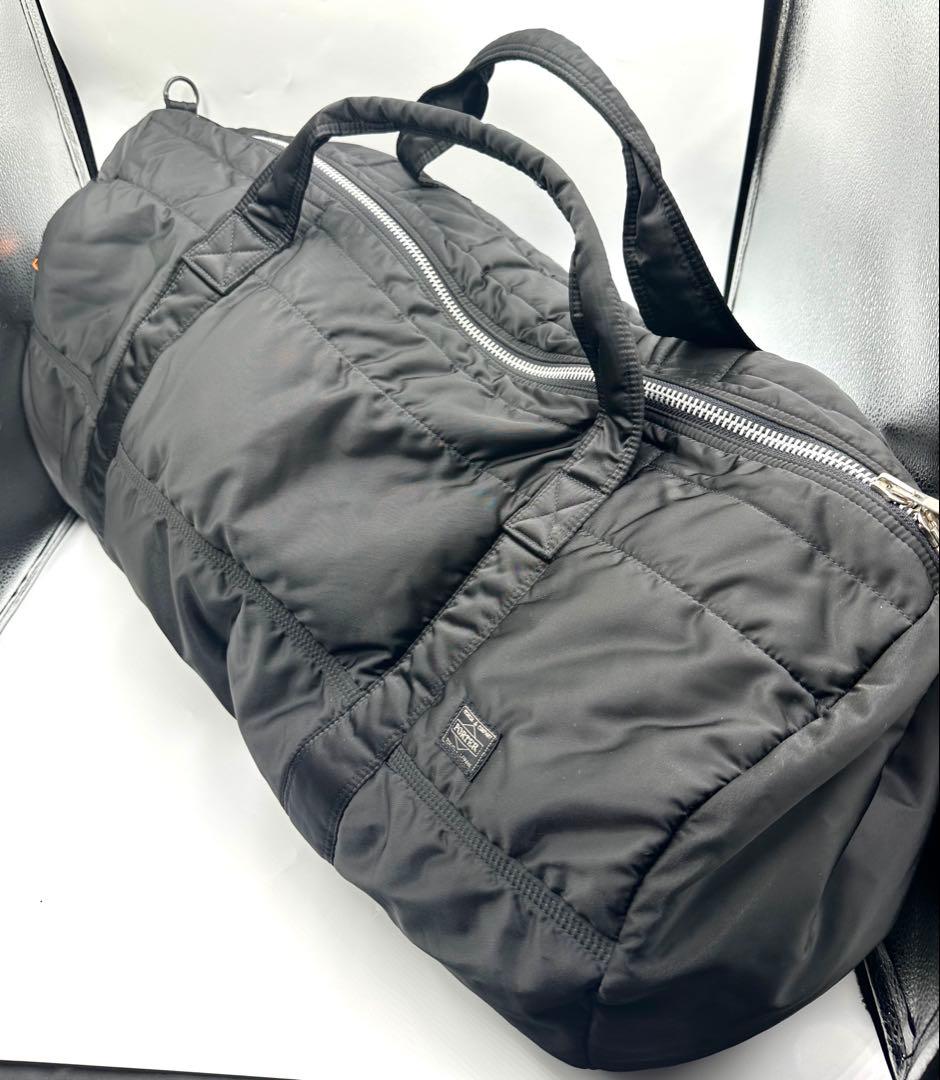 美品✨廃盤 ポータータンカー ボストンバッグXL 2way 黒 PORTER