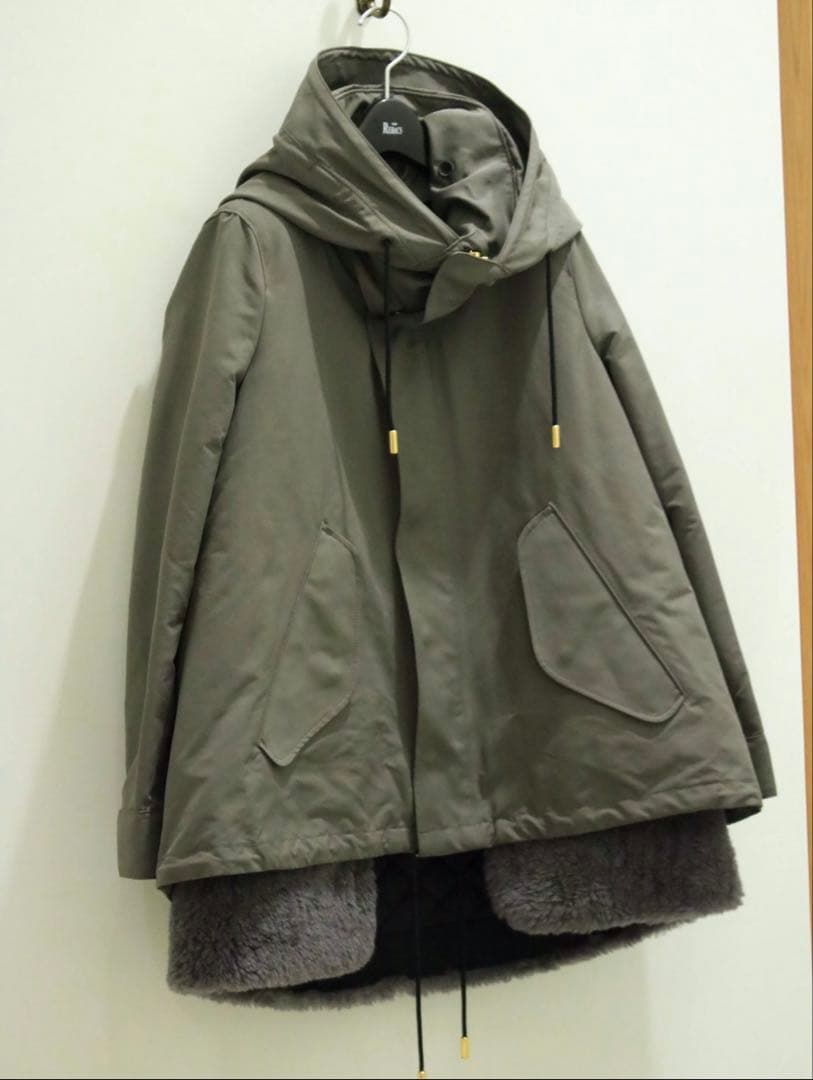 未使用◆THE RERACS ライナーベスト付きモッズコート アウター 定番