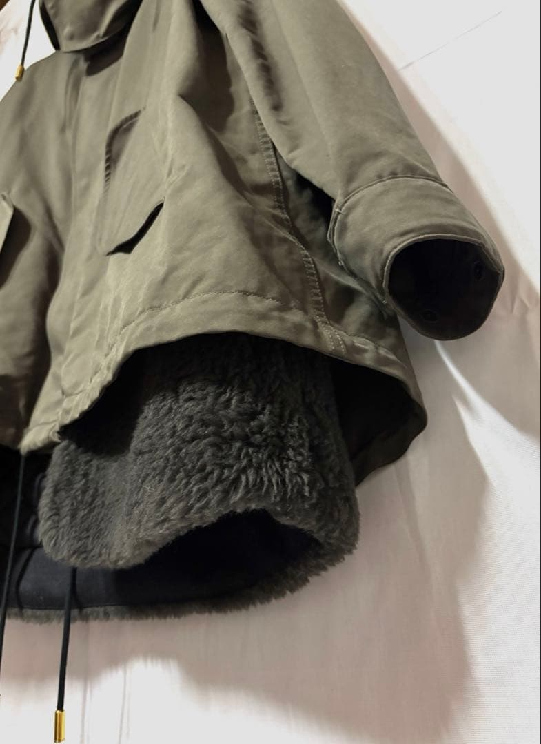 未使用◆THE RERACS ライナーベスト付きモッズコート アウター 定番