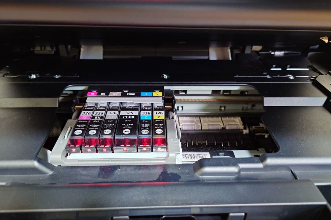 スマホ印刷対応！未使用純正インク2箱付！Canon PIXUS MG6130