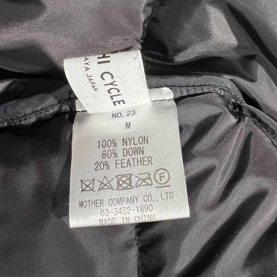 極美品 KINASHI CYCLE × GERRY ビッグ ダウン ジャケット