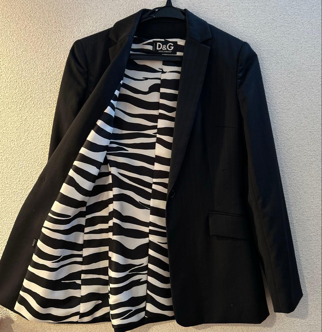 【美品•お値下げ】D&G （ドルチェ&ガッパーナ）テーラードジャケット XS