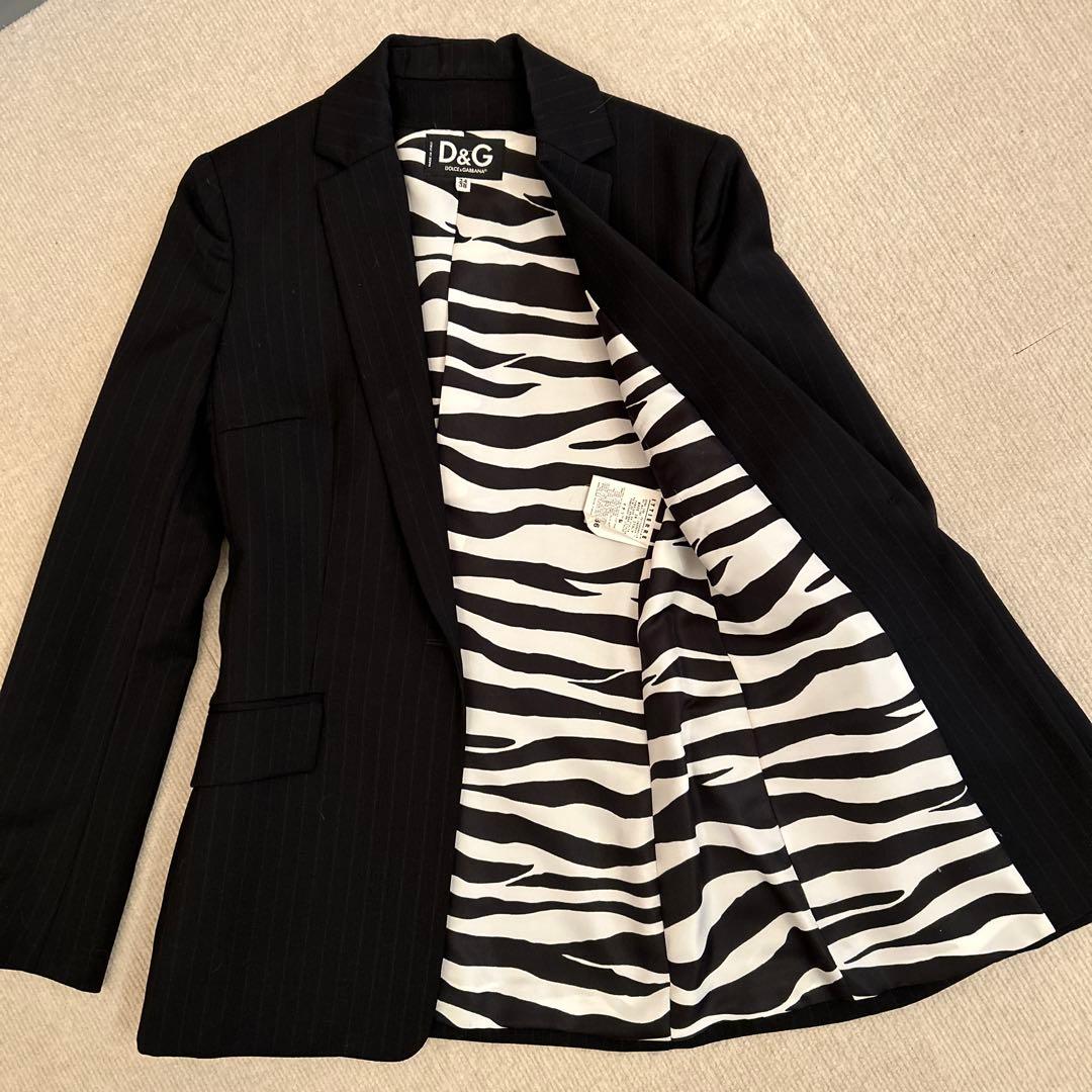 【美品•お値下げ】D&G （ドルチェ&ガッパーナ）テーラードジャケット XS